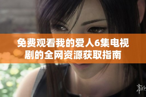 免费观看我的爱人6集电视剧的全网资源获取指南