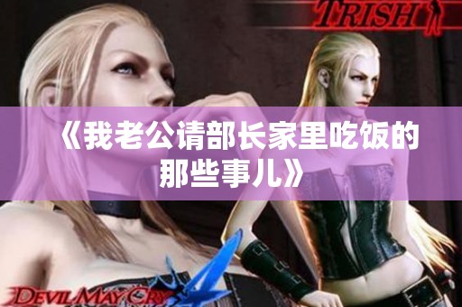 《我老公请部长家里吃饭的那些事儿》