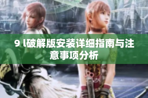 9 l破解版安装详细指南与注意事项分析