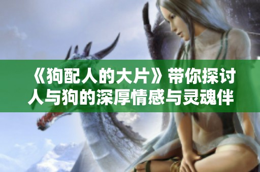 《狗配人的大片》带你探讨人与狗的深厚情感与灵魂伴侣关系