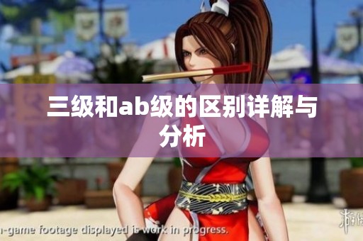 三级和ab级的区别详解与分析