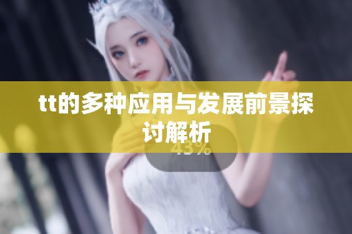 tt的多种应用与发展前景探讨解析