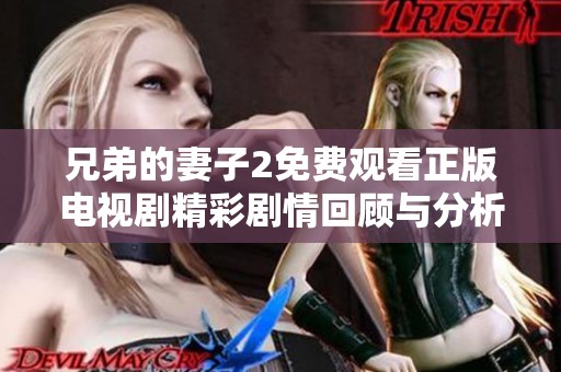兄弟的妻子2免费观看正版电视剧精彩剧情回顾与分析