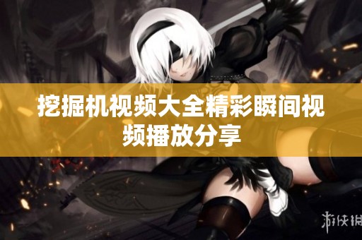 挖掘机视频大全精彩瞬间视频播放分享