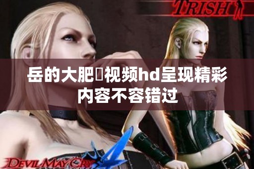 岳的大肥坹视频hd呈现精彩内容不容错过