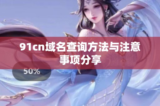 91cn域名查询方法与注意事项分享