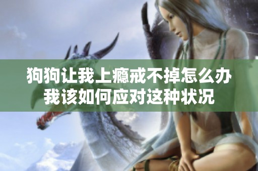 狗狗让我上瘾戒不掉怎么办我该如何应对这种状况