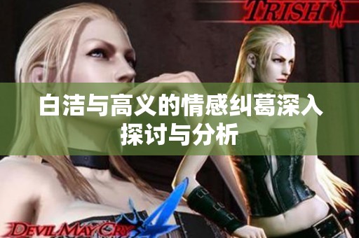 白洁与高义的情感纠葛深入探讨与分析