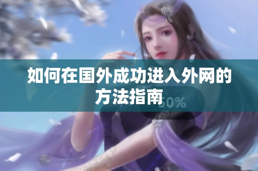 如何在国外成功进入外网的方法指南