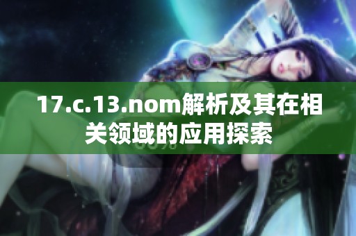 17.c.13.nom解析及其在相关领域的应用探索