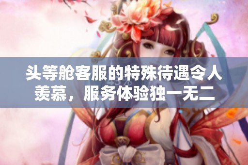 头等舱客服的特殊待遇令人羡慕，服务体验独一无二