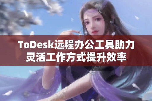 ToDesk远程办公工具助力灵活工作方式提升效率