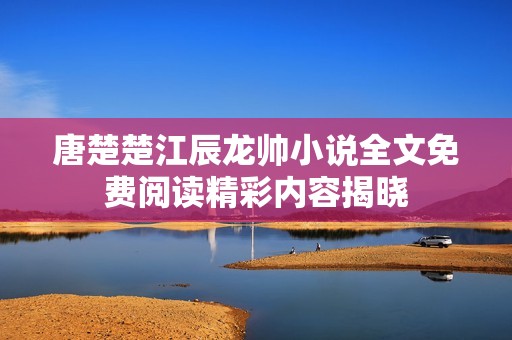 唐楚楚江辰龙帅小说全文免费阅读精彩内容揭晓