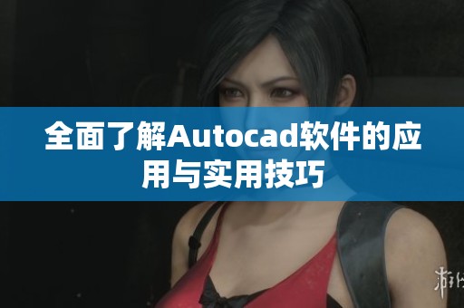 全面了解Autocad软件的应用与实用技巧