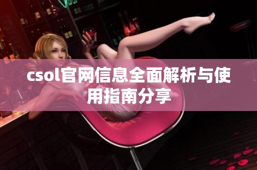 csol官网信息全面解析与使用指南分享