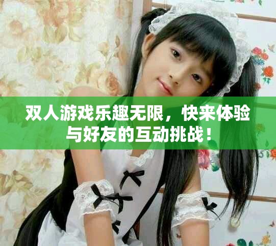 双人游戏乐趣无限，快来体验与好友的互动挑战！