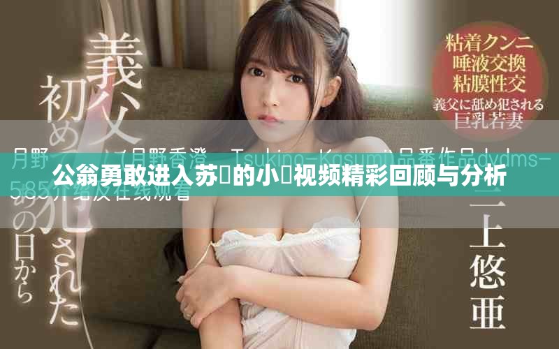 公翁勇敢进入苏玥的小泬视频精彩回顾与分析