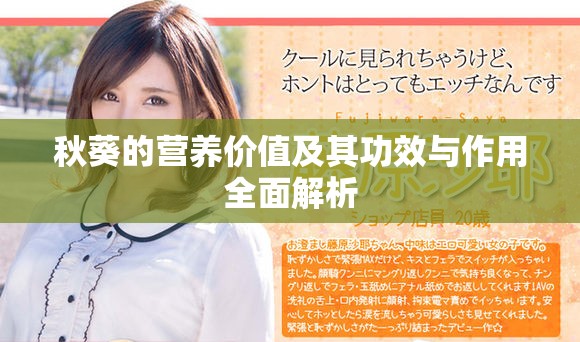 秋葵的营养价值及其功效与作用全面解析
