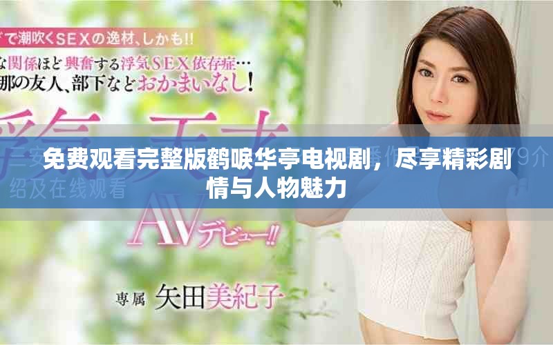免费观看完整版鹤唳华亭电视剧，尽享精彩剧情与人物魅力