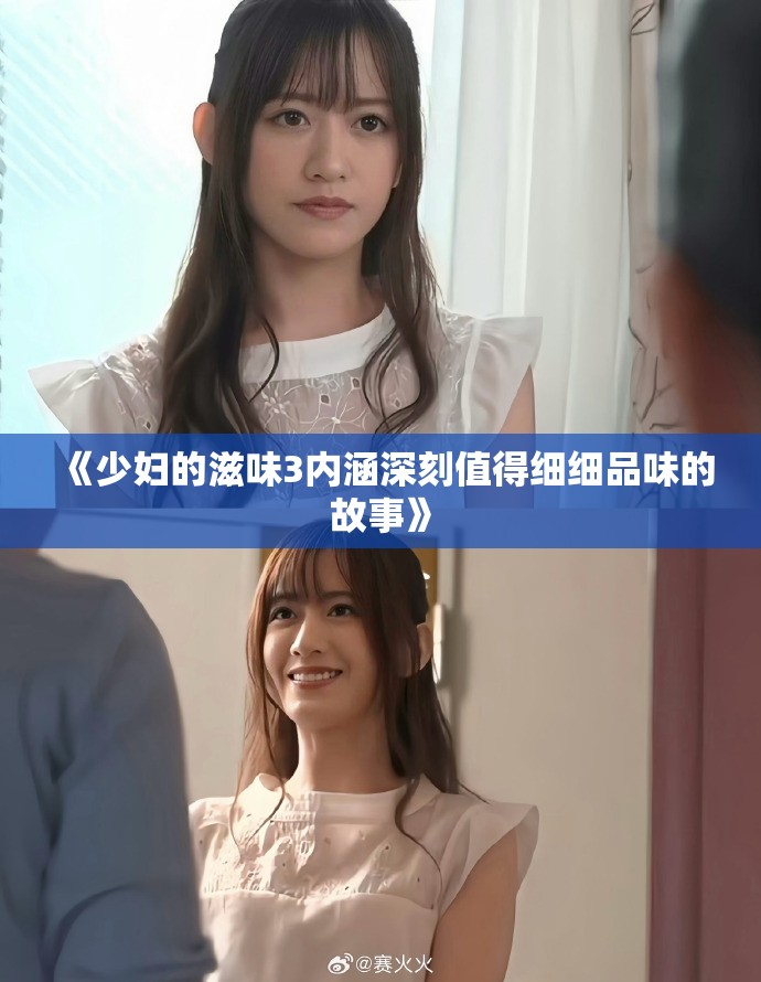 《少妇的滋味3内涵深刻值得细细品味的故事》