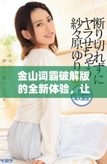 金山词霸破解版的全新体验，让你轻松掌握语言学习与翻译技巧