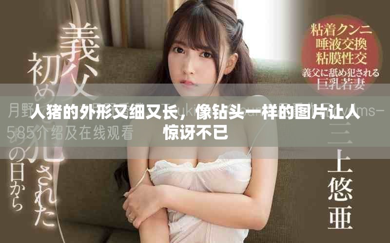 人猪的外形又细又长，像钻头一样的图片让人惊讶不已
