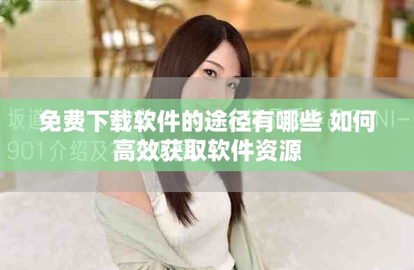 免费下载软件的途径有哪些 如何高效获取软件资源